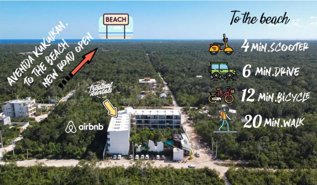 Entire Apartment At Dk Тулум Екстер'єр фото